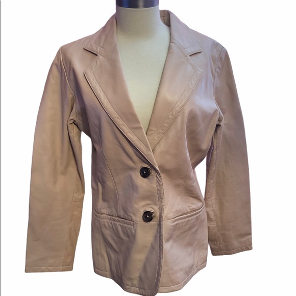 Bloomingdale's Jackets & Blazers - Bloomingdales Margaret Godfrey Leather Jacket
